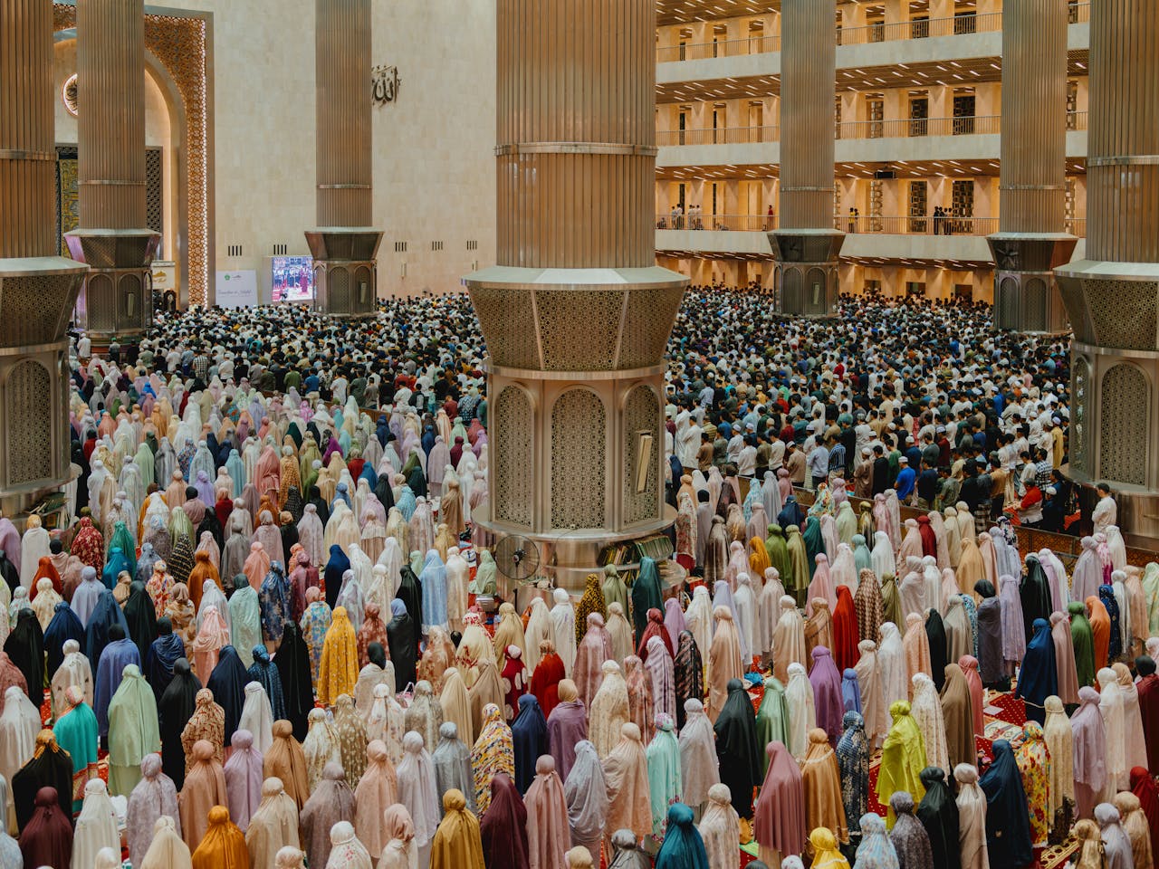 Foto Sholat Berjamaah