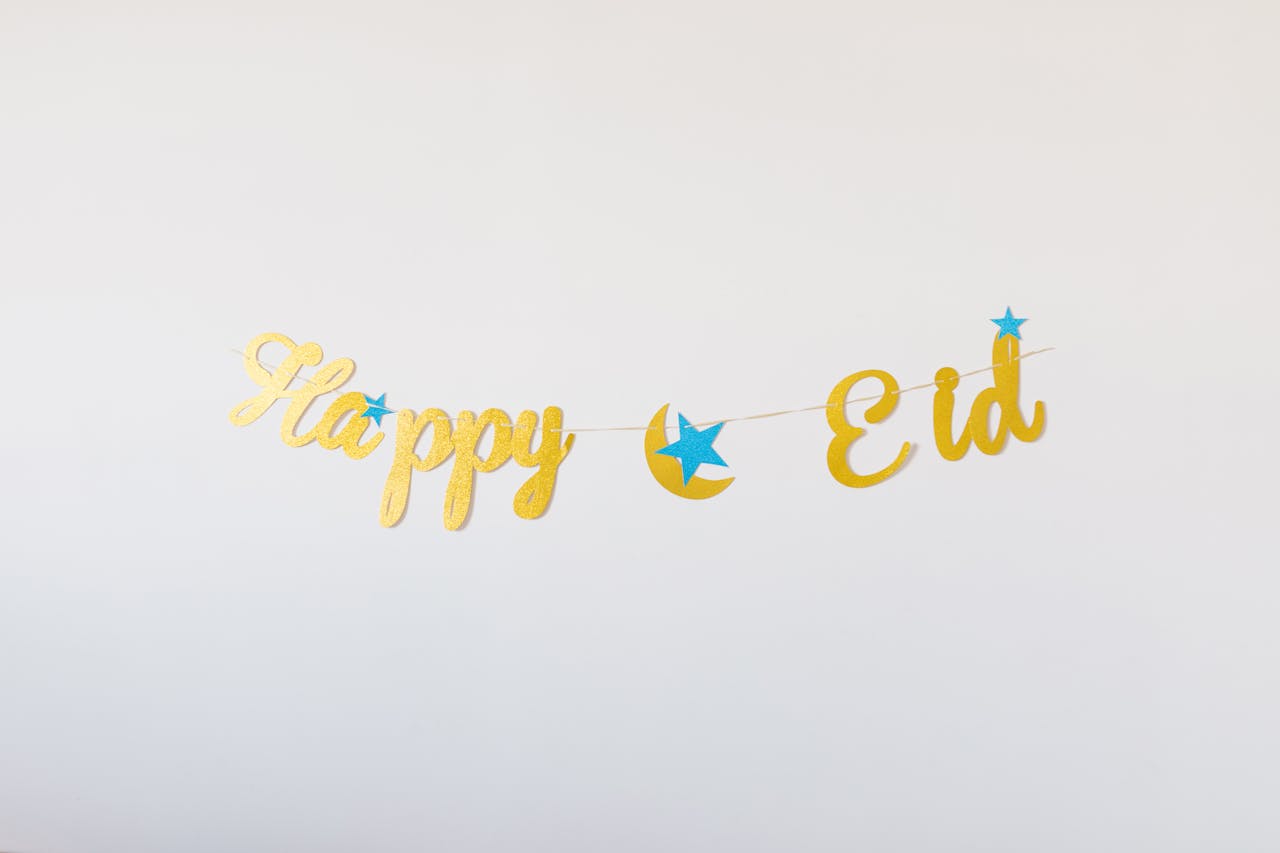 ilustrasi hiasan idul fitri