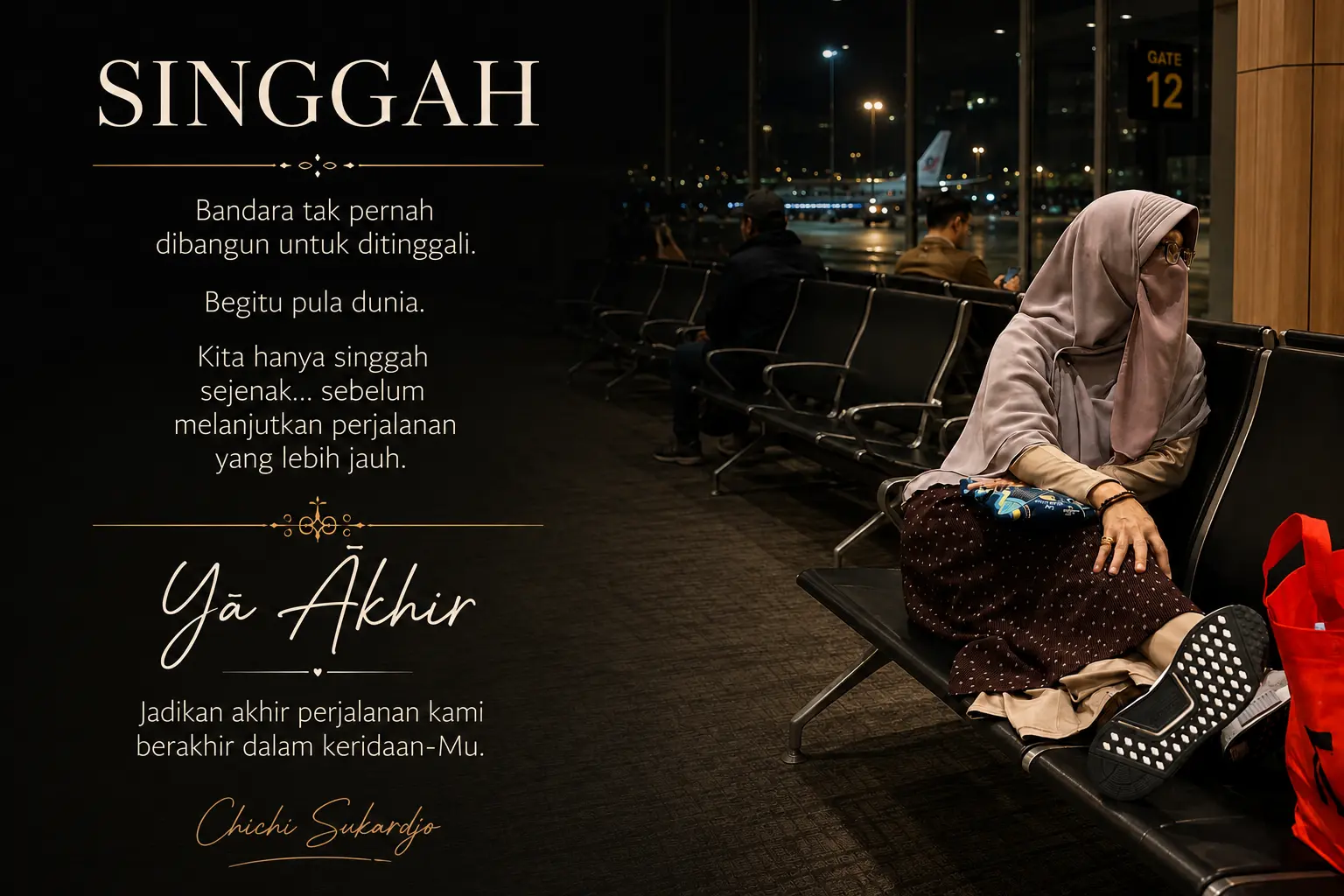 ilustrasi singgah di bandara